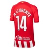 Camisola + Calções Atlético Madrid M. Llorente 14 Criança Equipamento 1ª 23/24